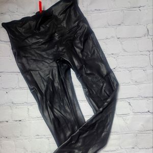 Spanx faux leather leggings